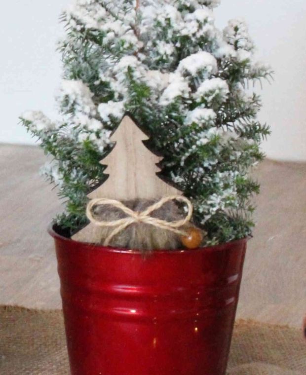 Decorative Mini Christmas Tree Pick